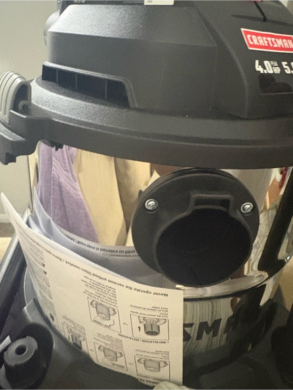 Shop vac - Picture 4 of 5